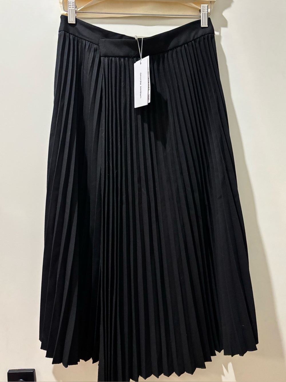 Black Pleated Skirt